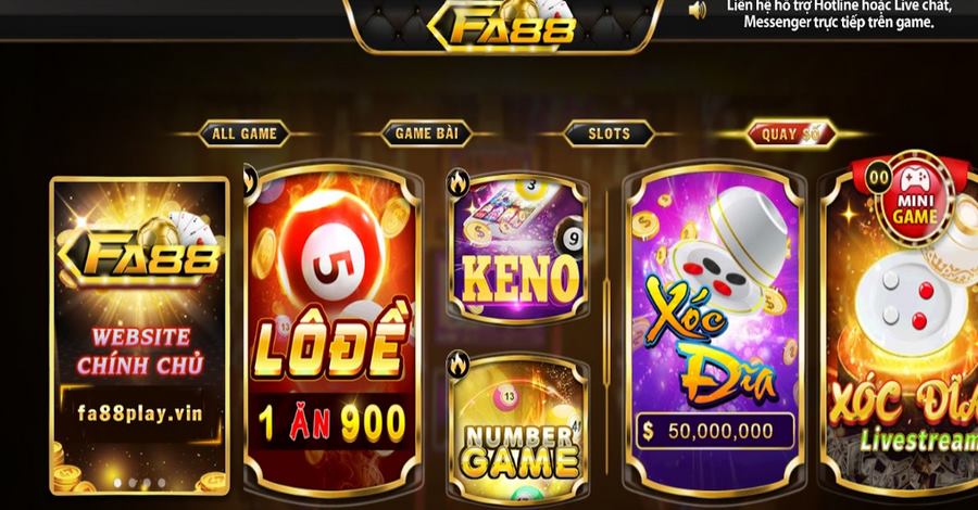 FA88 - Cổng game cá cược chất lượng