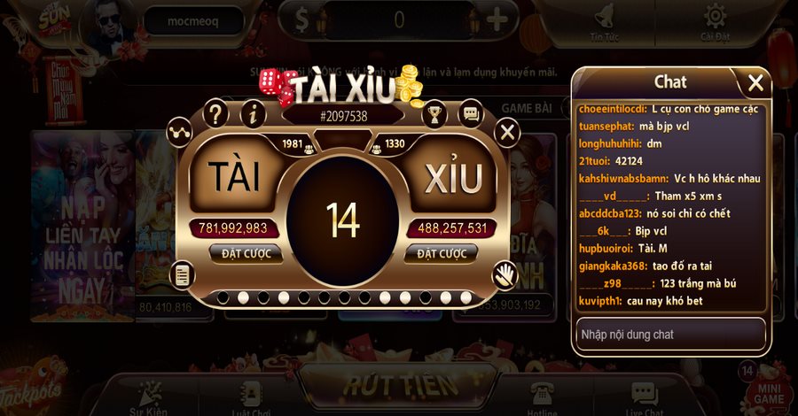 Luật lệ của trò chơi Tài Xỉu online tại cổng game