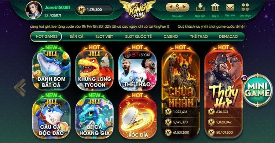 Kingfun là một cái tên tương đối mới mẻ tại thị trường Việt Nam