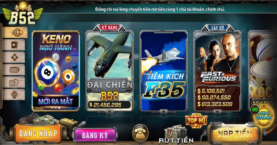 Đánh giá cổng game B52 về ưu nhược điểm